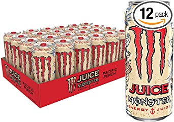 New MONSTER Energy Pacific Punch Energy Drink New Flavour 500ML Pack of 12