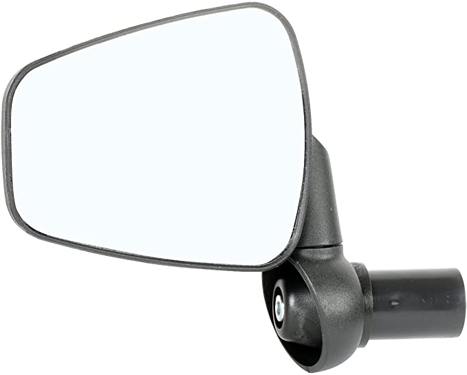 Zefal Unisex's Dooback 2 Left Bar End Mirror, Black, 56cm²