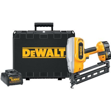 DEWALT DC618K XRP 18-Volt Cordless 1-1/4 Inch - 2-1/2 Inch 16 Gauge 20 Degree Angled Finish Nailer Kit