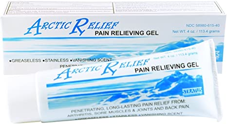 Arctic Relief Pain Relieving Gel - 4 Oz (Pack of 2)