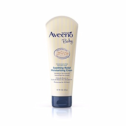 Aveeno Baby Soothing Relief Moisture Cream, 8 Ounce