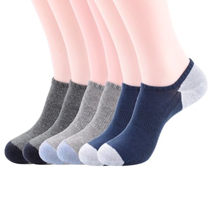 Dare Color 6-Pack one-size-fits-most Low Cut Socks Size 6-10
