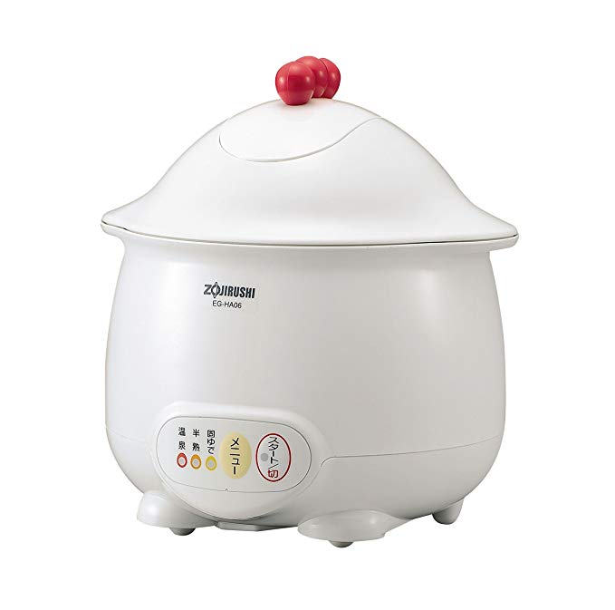 Zojirushi Egg DODODO microcomputer hot spring egg device EG-HA06-WB White