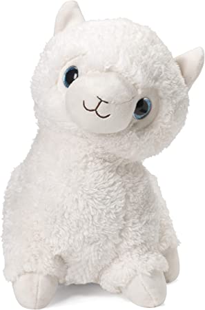 Intelex Warmies Microwavable French Lavender Scented Plush, Llama Warmies, White, 14" X 8" X 4"