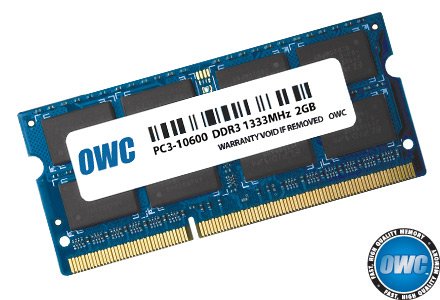 OWC 4.0GB (2x 2GB) 1333MHz 204-Pin DDR3 SO-DIMM (PC3-10600) CL9 Memory Upgrade Kit