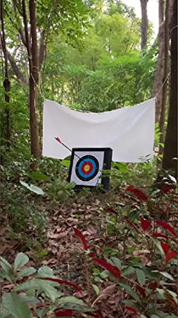 Archery Backstop for Backyard Archery Backstop Heavy Duty Arrow Netting Backstop(60*28 inches)