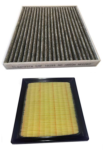 Cleenaire CEAF3 Premium Cabin And Engine Air Filter Combo Pack Bundle For 10-15 Toyota Prius 1.8L, 12-16 Prius V, 11-16 Lexus CT200h, 15-17 NX300h, 16-17 RAV4 Hybird