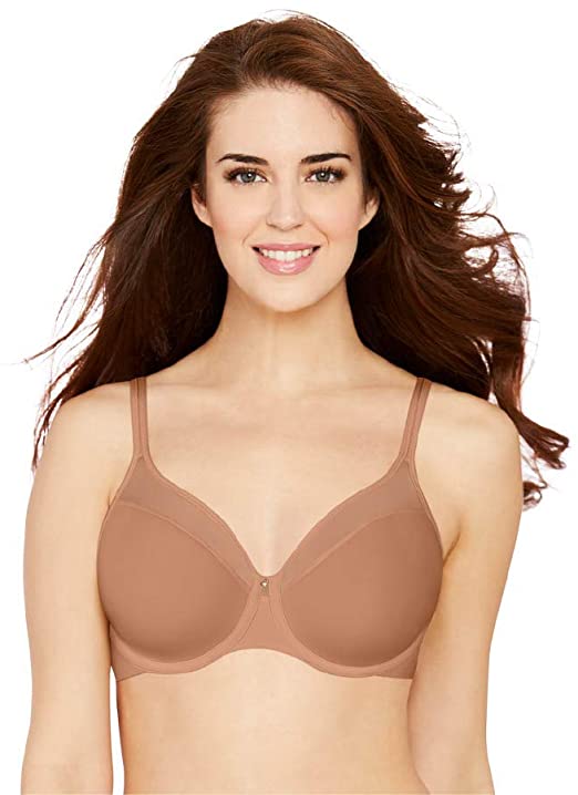 Bali Women's One Smooth U Ultra Light Illusion Neckline Underwire Bra DF3439