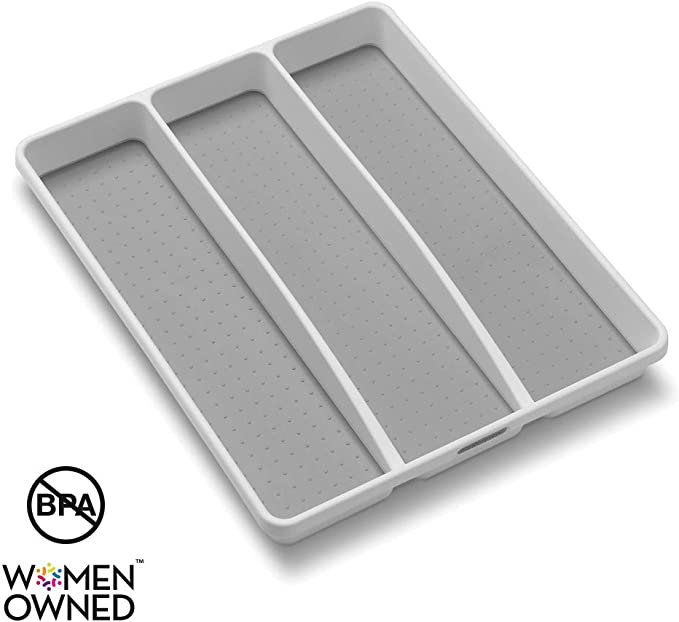 madesmart 1-3/4 by 16 by 12-3/4-Inch Utensil Tray, White