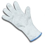 ChefsGrade Cut Resistant Safety Glove - Protection From Knives Mandoline and Graters - Soft Flexible with Stainless Steel Wire - One Glove