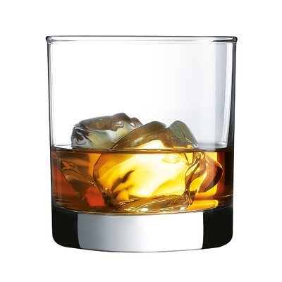 Luminarc Barcraft Straight Sided On The Rocks (Set of 4), 10.75 oz, Clear