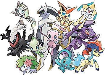 20th Anniversary Mythical Pokemon (All 13)