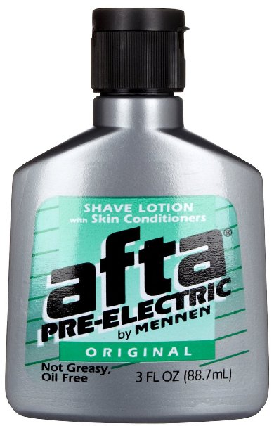 Special Pack of 6 - Mennen AFTA Pre-Electric Shave Lotion - 3 oz Bottles