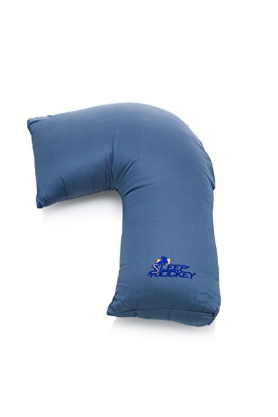 Sleep Jockey Premium Therapeutic Grade Side Sleeper Pillow - Firm Neck Support Pillow
