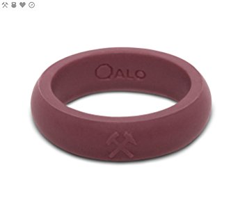 QALO Q2X Silicone Wedding Ring For Men and Women. Designed For Safety, Comfort, Athletic Lifestyle, Everyday Rubber Ring.