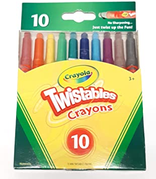 Crayola Twistables Crayons, 10ct - 1 Pack