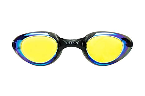 ROKA F2 Anti-Fog Low-Drag Swim Goggles - Medium Sized