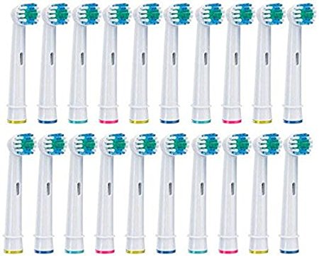 Oral B Compatible Replacement Brush Heads - Precision Clean 20 Pack