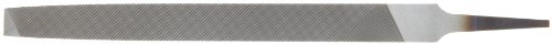 Nicholson Flat Hand File, American Pattern, Double Cut, Rectangular, Medium, 8" Length (Pack of 1 )