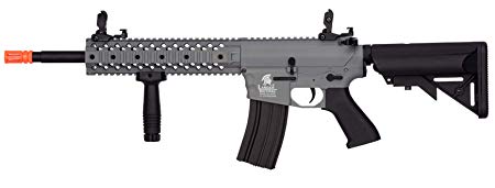 Lancer Tactical New Gen EVO 13.5" Barrel Free Float M4 Airsoft AEG (QuadRail_Gray)