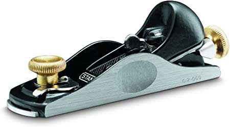 Stanley 1-12-020 Block Plane No. 9, Black/Silver