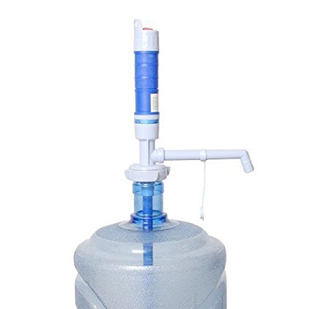 Aeroway Electric Battery-Operated Home 5 Gallon Jug Drinking Bottled Water Pump with Switch