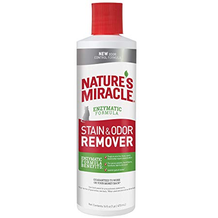 Nature's Miracle Cat Stain and Odor Remover Pour, 16 fl. oz.