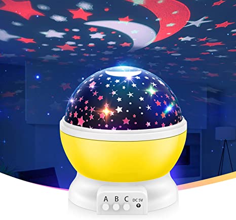 ATOPDREAM Star Projector Night Light for Kids Festivals/Christmas/Bonfire Night/Party/Games