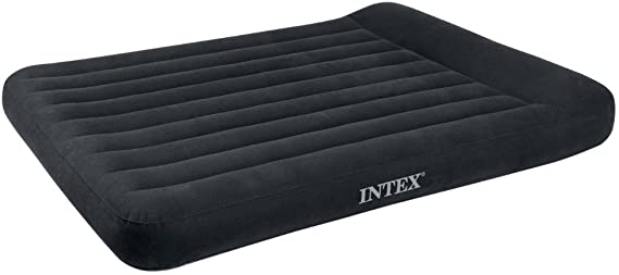 Intex Pillow Rest Classic Airbed with Built-in Pillow, Full