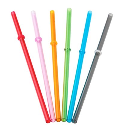 Color Replacement Straws - set of 6