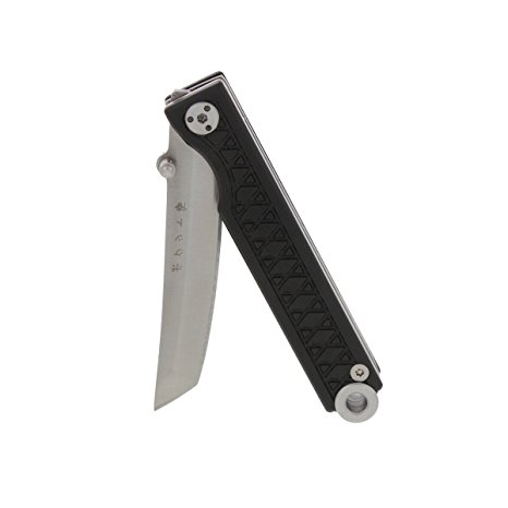 StatGear Pocket Samurai - Aluminum Handle Edition EDC Folding Pocket Knife for your keychain