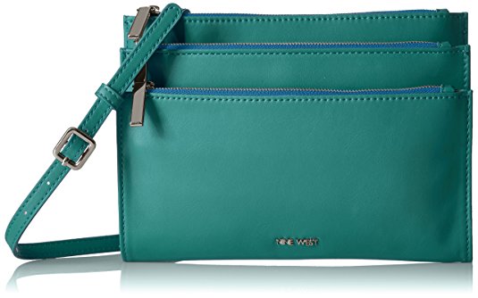 Nine West Table Treasures Tri Zip Crossbody Wallet