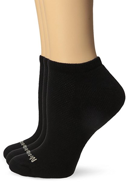 No Nonsense Women's Soft and Breathable Cushioned No Show Liner Sock with Ventilation 3-Pack