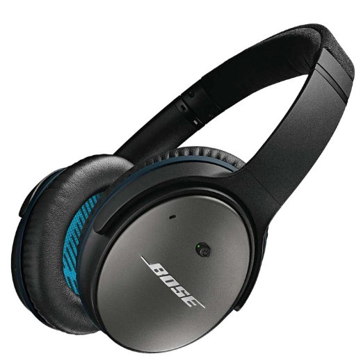 Bose QuietComfort 25 Acoustic Noise Cancelling Headphones  -  Apple devices Black - Wired