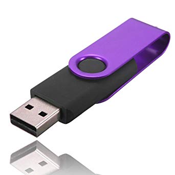 Voberry Voberry 1GB 2GB 4GB 8GB 16GB 32GB 64GB Swivel USB 2.0 Metal Flash Memory Stick Storage Thumb U Disk