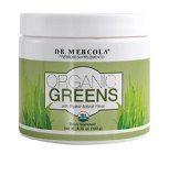 Dr Mercola Organic Greens - With Organic Natural Flavor - Dietary Supplement - Certified Organic - Gluten-Free - Non-GMO - 60 Servings Per Container