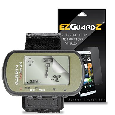 (2-Pack) EZGuardZ Screen Protector for Garmin Foretrex 401 (Ultra Clear)