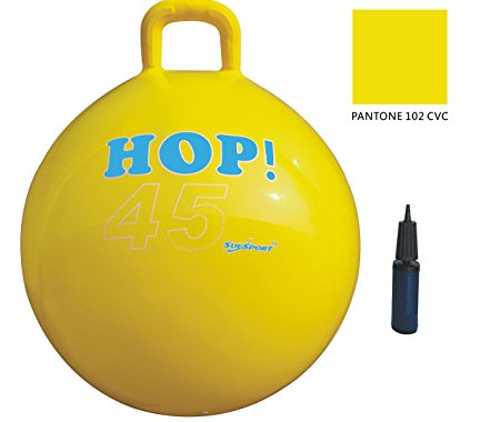 SueSport Hopper Ball with Action Pump