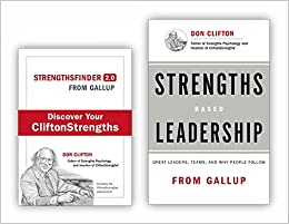 Tom Raths 2 Books Set - Strengths Based Leadership and Strengthsfinder 2.0 (Combo)