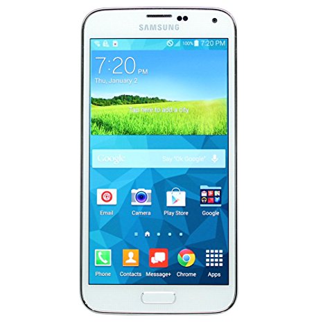 Samsung Galaxy S5 SIM-Free Smartphone - Shimmery White