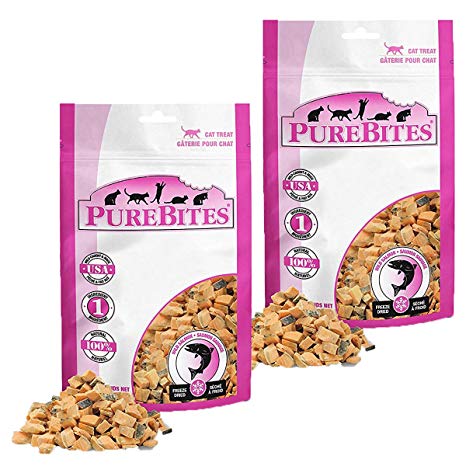 PureBites Salmon Freeze-Dried Treats for Cats