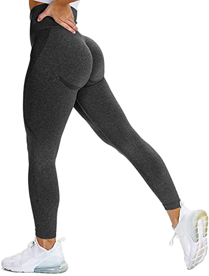 Bodybay Women High Waist Seamless Leggings Butt Lift Anti Cellulite Leggings for Workout