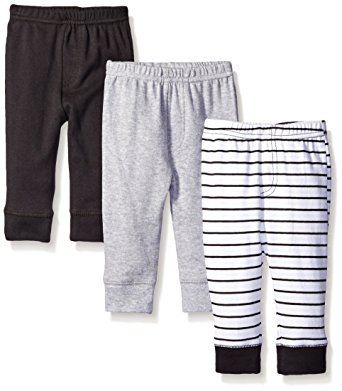 Luvable Friends 3 Pack Tapered Ankle Pants