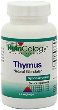 Nutricology Thymus, Vegicaps, 75-Count