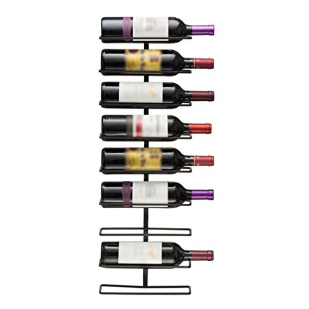 Sorbus Wall Mount 9 Bottle Wine Rack