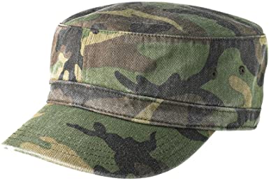 Joe's USA Military Style Distressed Washed Cotton Cadet Army Caps