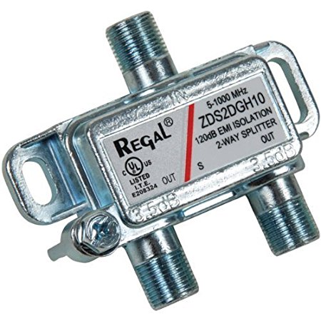 REGAL 702867 1 GHz Splitter (2 way)