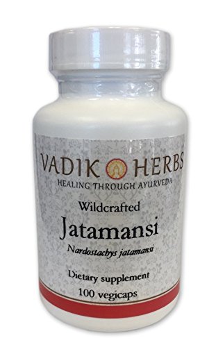 Jatamansi (Nardostachys jatamansi) - 100 vegicaps ~ stress relief, sleep aid ~ Shipped from USA ~ Safety tested ~ Premium potency