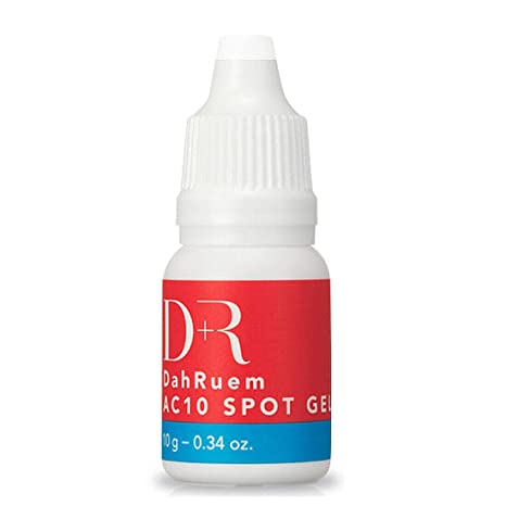 [DR] DahRuem AC10 Spot Gel I 0.34 fl.oz I Oil Free Acne Controlling Treatment with 10% MSM I for Sensitive or Acne-prone