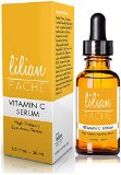 Vitamin C Under Eye and Skin Care Facial Serum By Lilian Fache - With 25 Vitamin C - Highest Potency Naturally Organic Formula for Those Who Want a Lighter Cleaner Feel Than Cream - The Best Formula to Help Eliminate Lines Wrinkles Aging Skin and Crows Feet - Fight For Protect and Nourish Your Skin with Anti Aging C Serum to Ensure a Fresh Dewy Glow Your Skin Needs and Deserves - 1 Oz30 Ml